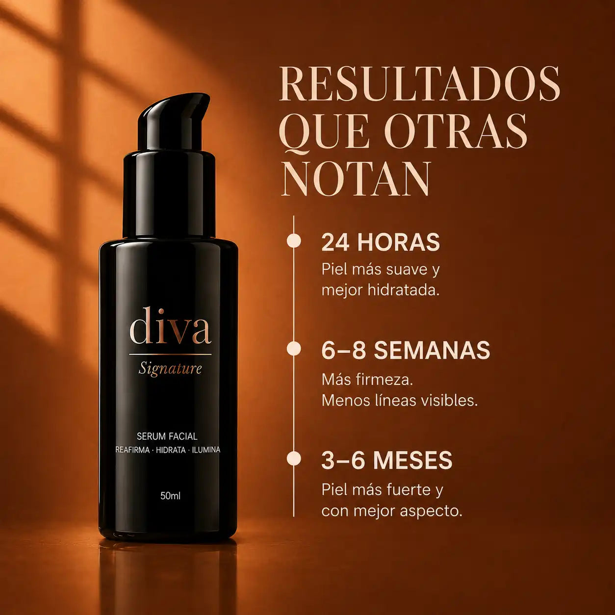 SIGNATURE · Serum Facial Reafirmante, Hidratante e Iluminador