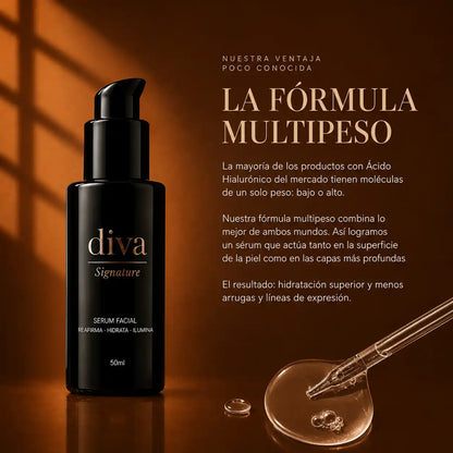 SIGNATURE · Serum Facial Reafirmante, Hidratante e Iluminador